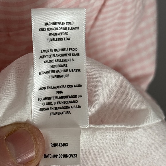 Ruffle‎ Butts Women's Medium Smocked Flutter Strap Dress Pink White Gingham Midi - Picture 7 of 8